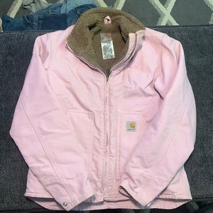 Womens Carhart coat. Size-XS Color-Pink